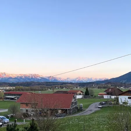 Ferienwohnung Alpen-Panorama Immenstadt im Allgaeu Exterior photo