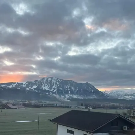 Ferienwohnung Alpen-Panorama Immenstadt im Allgaeu Exterior photo